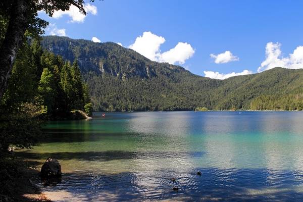 Eibsee an der Zugspitze